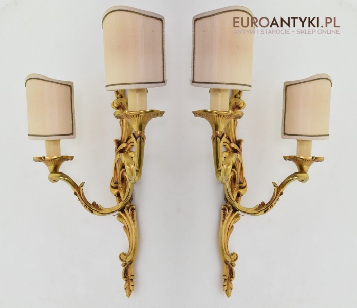 kinkiety rokokowe kinkiety rokokowe